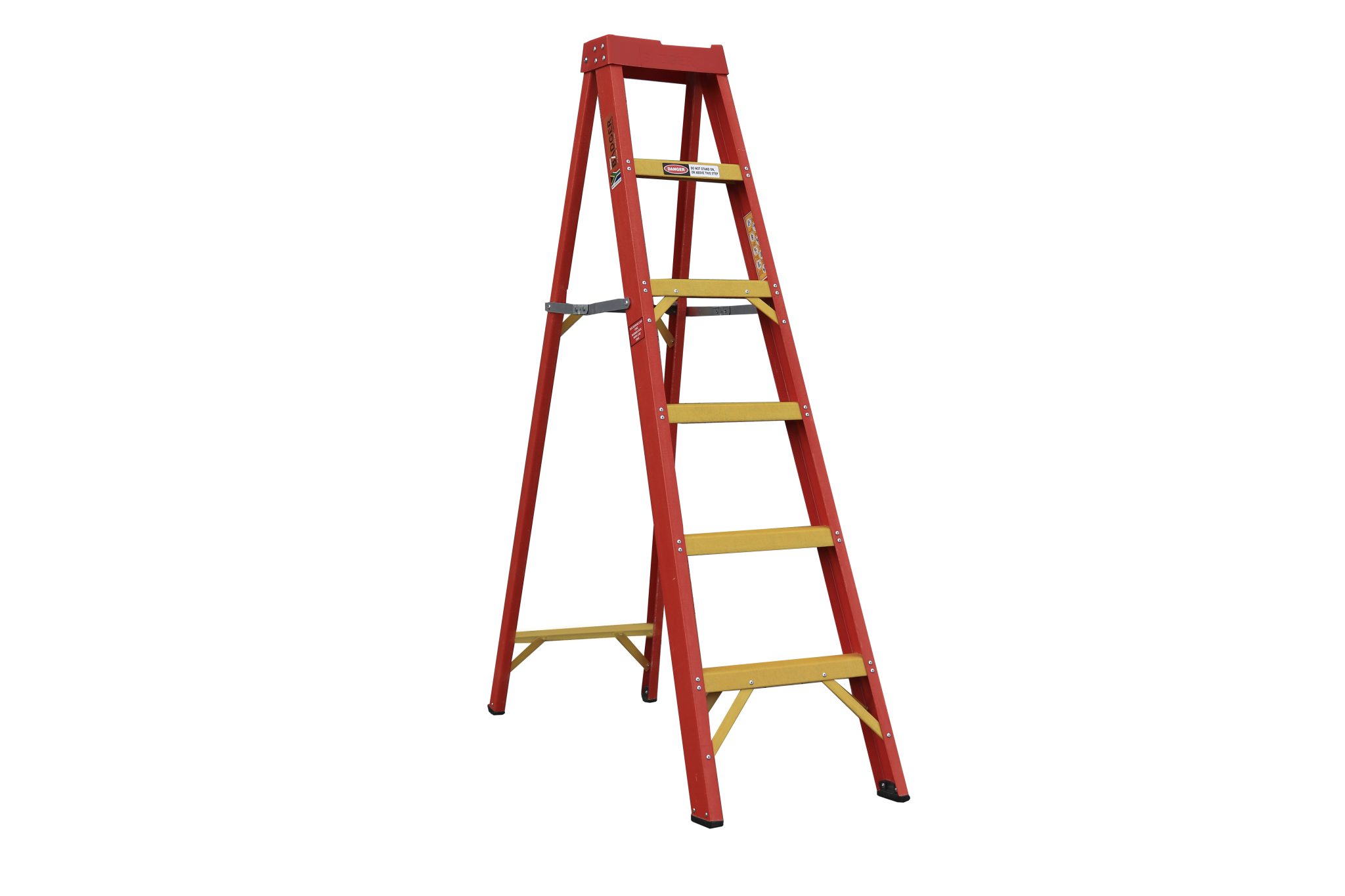 Full Fibreglass Single Sided Ladder Ffsl Trojan Trolleys Castors