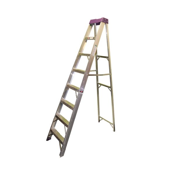 Aluminium Single Sided Ladder Heavy Duty - ASL-8