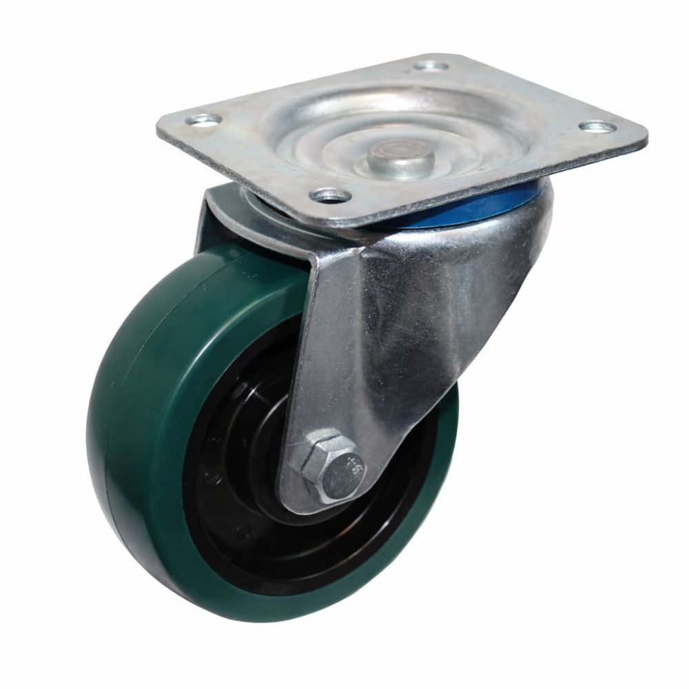 Green PU on Nylon Castor (NTB 360 Series )