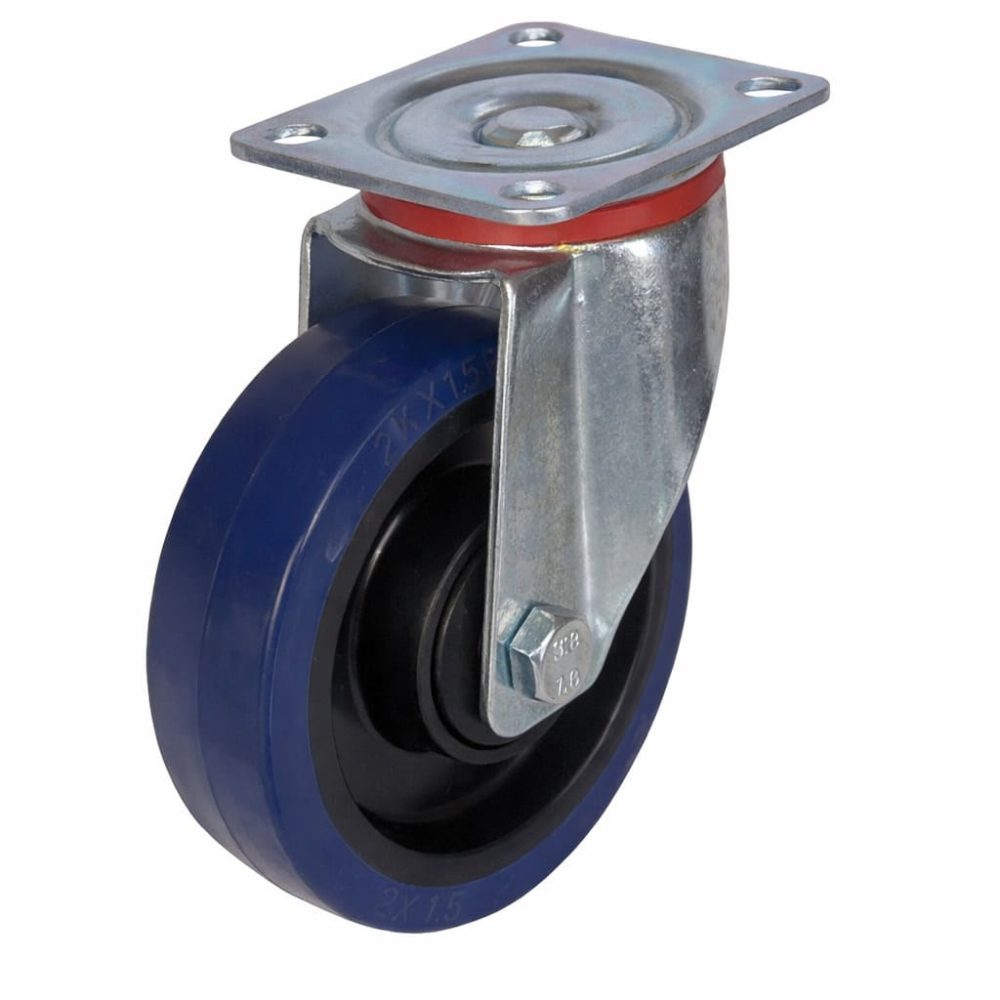 Blue Elastic Rubber Castor (NGB 370/380 Series)