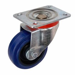 Blue Elastic Rubber Castor (NGR 390 Series)