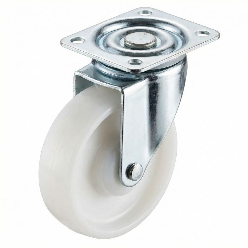 White Nylon Castor (NYB 390 Series)