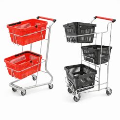 Basket Trolley (No Baskets)