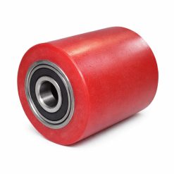 Pallet Truck Series Red PU on CI Spare Wheels (PTB)