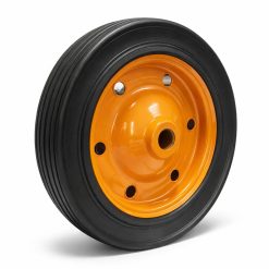 Split Rim Black Rubber Wheelbarrow Wheels (WBS)