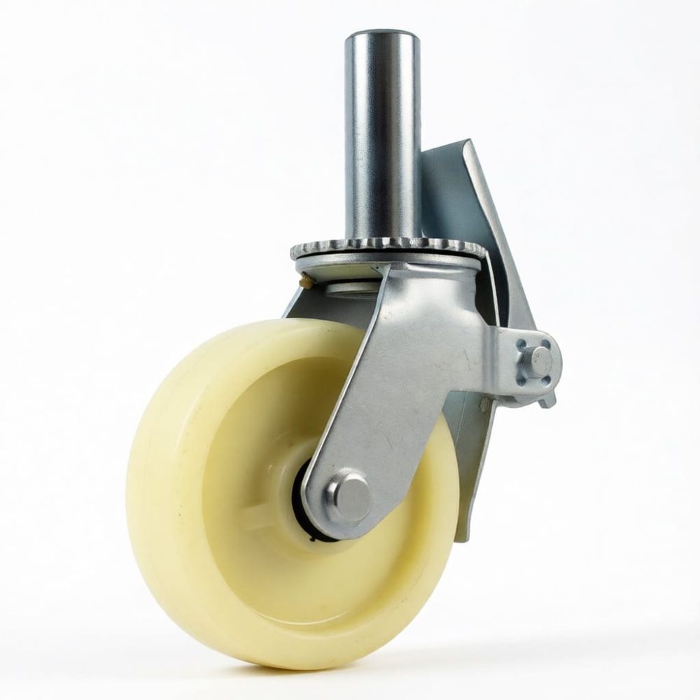 XG Series White Nylon Castor (NYB)